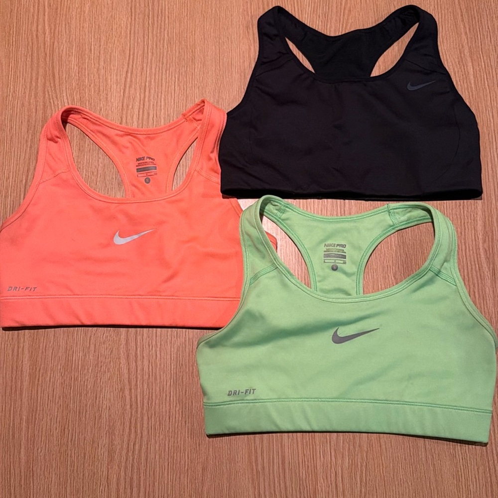 3 Nike Sports Bras